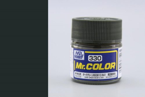 Mr. Color Paint C-330 Dark Green BS381C/641 (10ml)