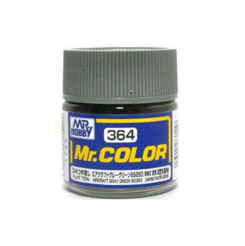 Mr. Color Paint C-364 Aircraft Gray Green BS283 (10 ml)