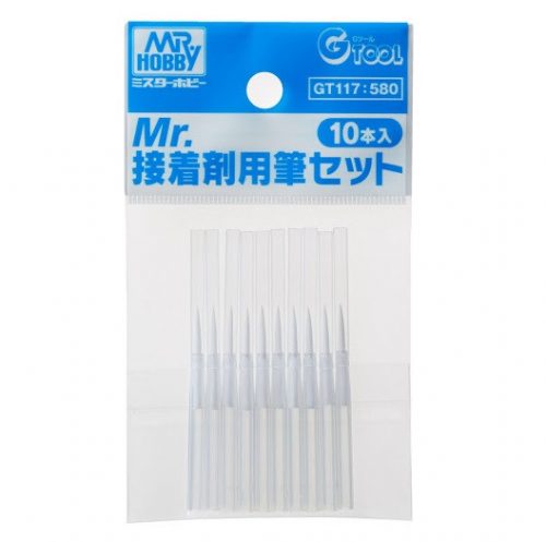 Mr. Cement Fine Brush Set (10pcs) GT-117