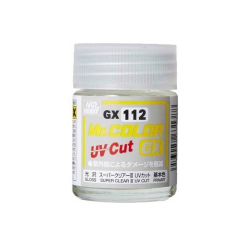 Mr. Color GX Paint-112 (18 ml) Super Clear III UV Cut Gloss