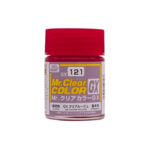 Mr. Color GX Paint (18 ml) Clear Rouge GX-121