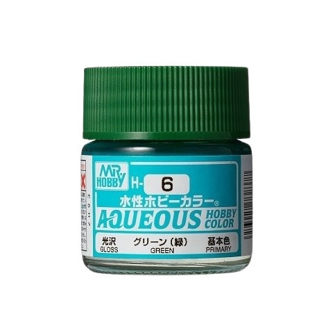 Aqueous Hobby Color Paint (10 ml) Green H-006