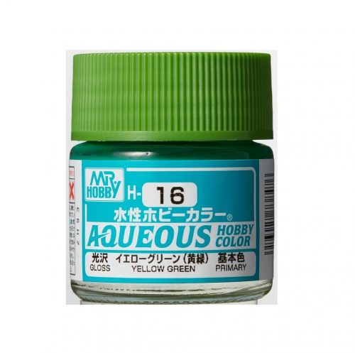 Aqueous Hobby Color Paint (10 ml) Yellow Green H-016