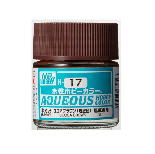 Aqueous Hobby Color Paint (10 ml) Cocoa Brown H-017