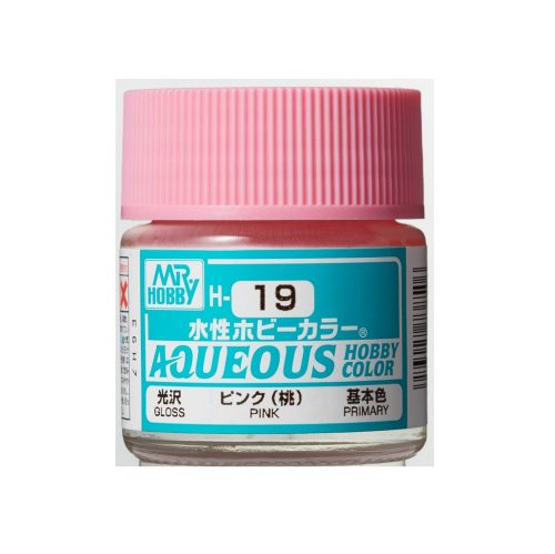 Aqueous Hobby Color Paint (10 ml) Pink H-019