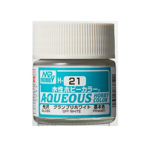 Aqueous Hobby Color Paint (10 ml) Off White H-021