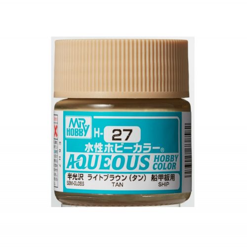 Aqueous Hobby Color Paint (10 ml) Tan H-027