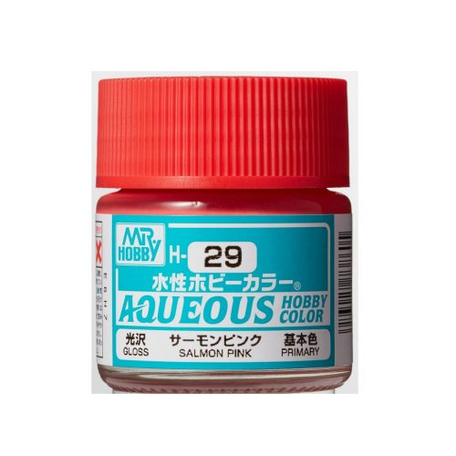 Aqueous Hobby Color Paint (10 ml) Salmon Pink H-029