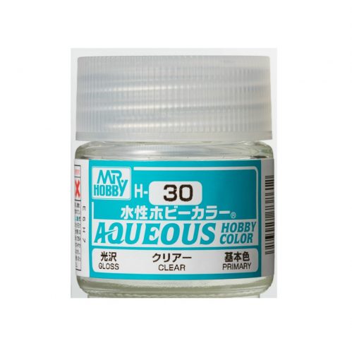 Aqueous Hobby Color Paint (10 ml) Clear H-030