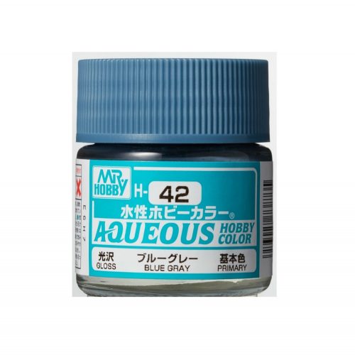 Aqueous Hobby Color Paint (10 ml) Blue Gray H-042