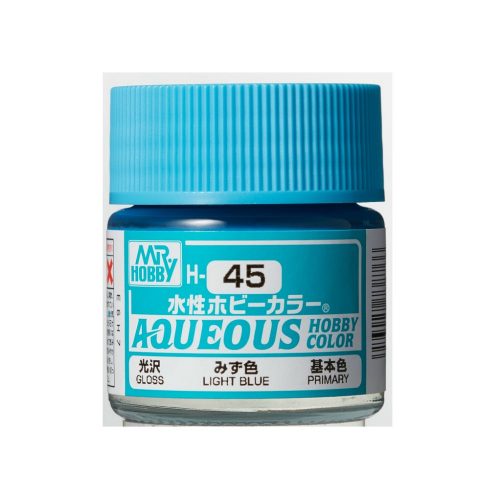 Aqueous Hobby Color Paint (10 ml) Light Blue H-045