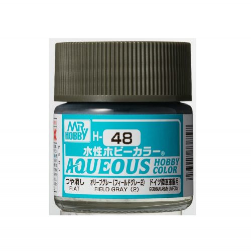 Aqueous Hobby Color Paint (10 ml) Field Gray (2) H-048