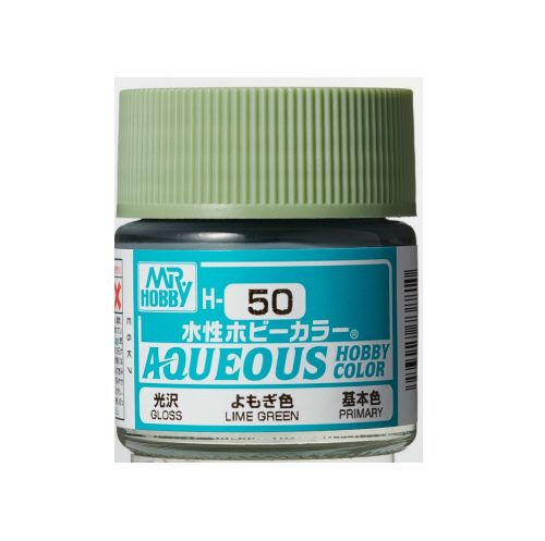 Aqueous Hobby Color Paint (10 ml) Lime Green H-050