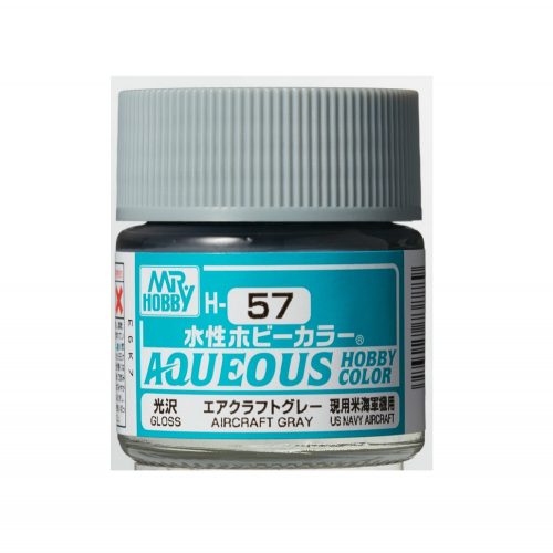 Aqueous Hobby Color Paint (10 ml) Aircraft Gray H-057