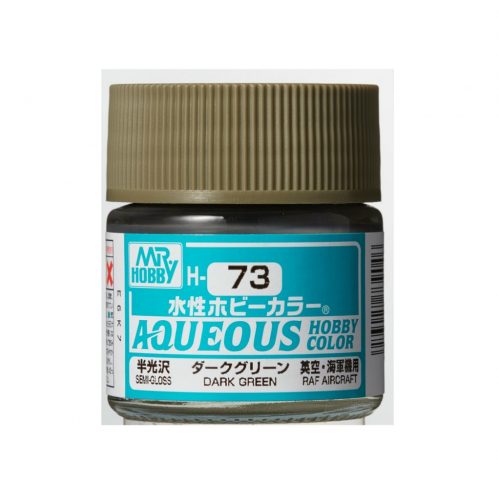 Aqueous Hobby Color Paint (10 ml) Dark Green H-073