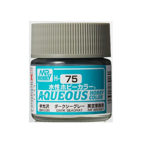 Aqueous Hobby Color Paint (10 ml) Dark Seagray H-075