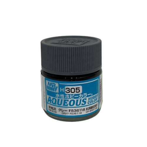 Aqueous Hobby Color Paint (10 ml) Gray FS 36118 H-305