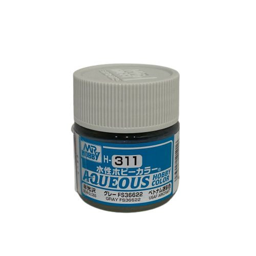 Aqueous Hobby Color Paint (10 ml) Gray FS 36622 H-311