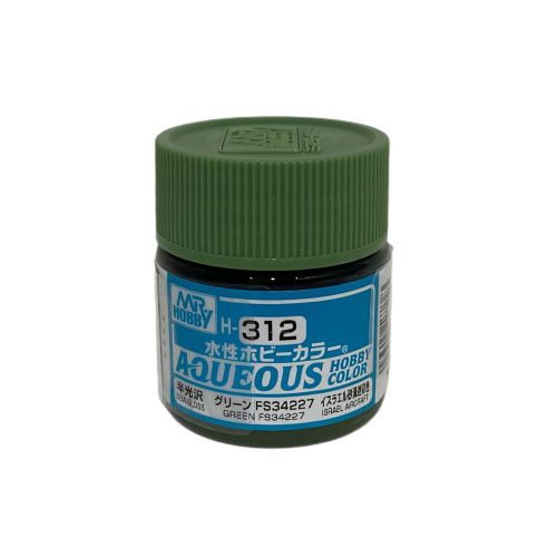 Aqueous Hobby Color Paint (10 ml) Green FS 34227 H-312