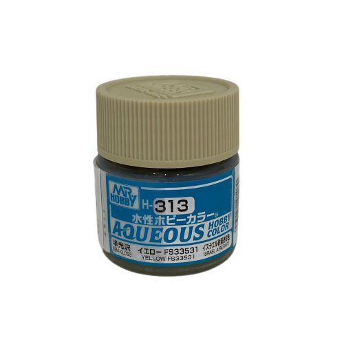 Aqueous Hobby Color Paint (10 ml) Yellow FS 33531 H-313