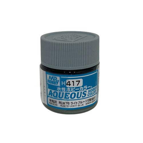 Aqueous Hobby Color Paint (10 ml) RLM76 Light Blue H-417