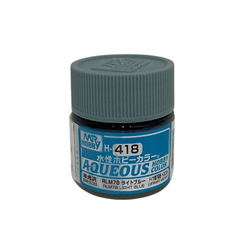 Aqueous Hobby Color Paint (10 ml) RLM78 Light Blue H-418