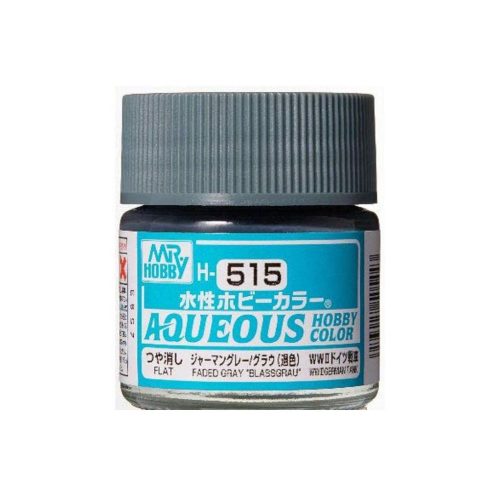 Aqueous Hobby Color Paint (10 ml) Faded Gray "Blassgrau" H-515