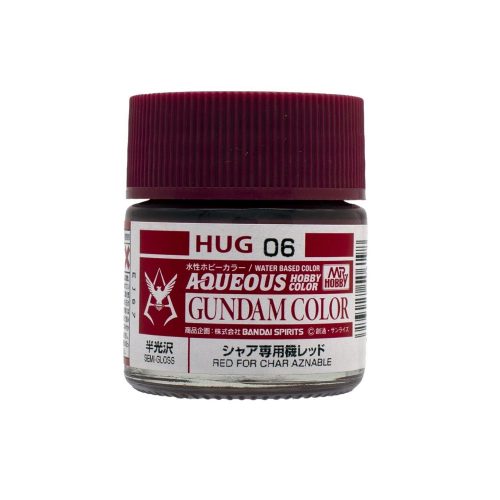 Aqueous Hobby Gundam Paint (10ml) RED FOR CHAR AZNABLE (HUG-06)