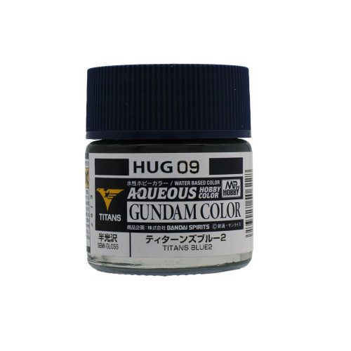 Aqueous Hobby Gundam Paint (10ml) TITANS BLUE 2 (HUG-09)