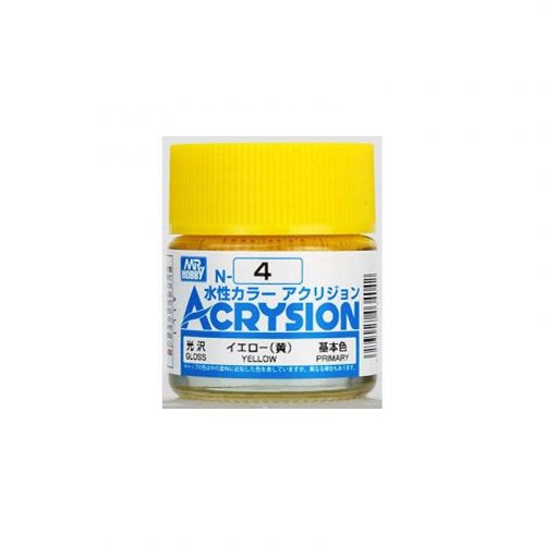 Acrysion Paint N-004 Yellow (10ml)