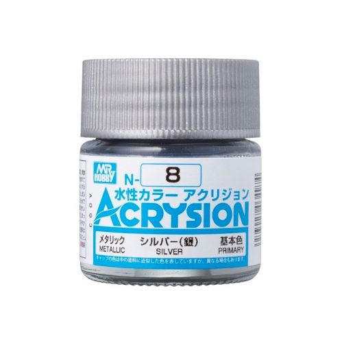 Acrysion Paint N-008 Silver (10ml)