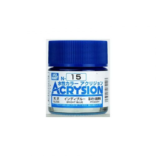 Acrysion Paint N-015 Bright Blue (10ml)