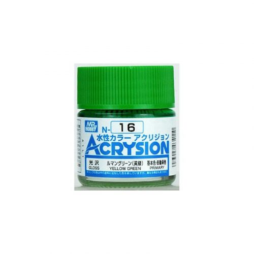 Acrysion Paint N-016 Yellow Green (10ml)