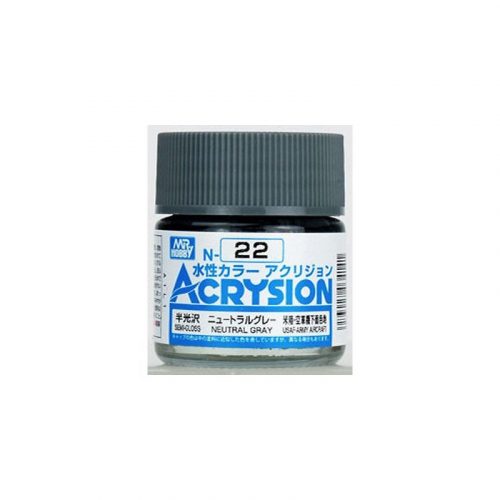 Acrysion Paint N-022 Neutral Gray (10ml)