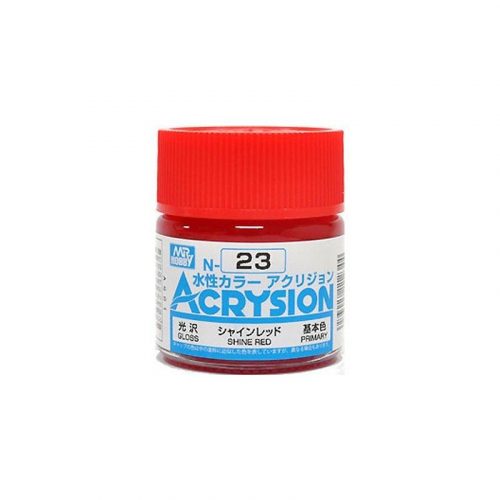 Acrysion Paint N-023 Shine Red (10ml)