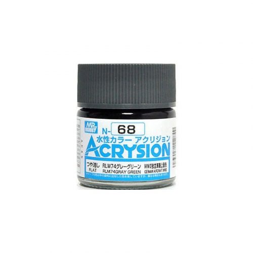 Acrysion Paint N-068 RLM74 Gray Green (10ml)