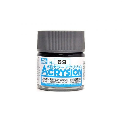 Acrysion Paint N-069 RLM75 Gray Violet (10ml)