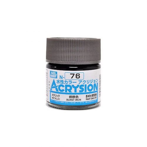 Acrysion Paint N-076 Burnt Iron (10ml)