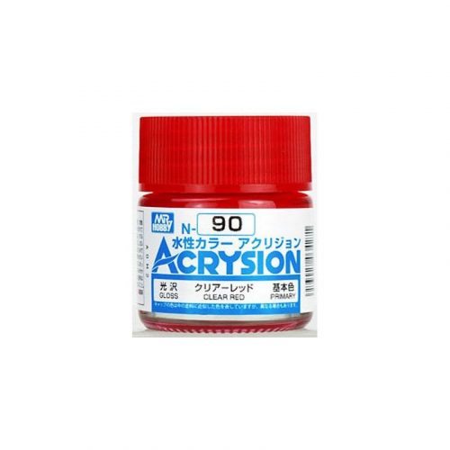 Acrysion Paint N-090 Clear Red (10ml)