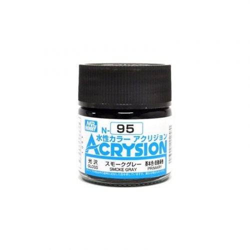 Acrysion Paint N-095 Smoke Gray Color (10ml)