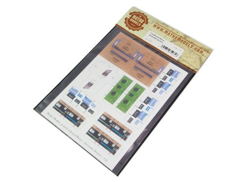 Matho Models Cardboard Boxes - electronic devices 1:35 (35065)