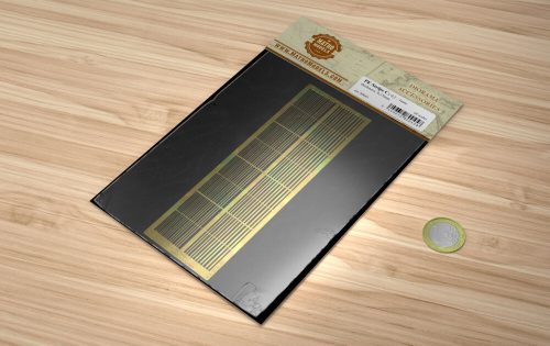 Matho Models PE Brass Strips C: 0,2 - 1 mm (0,15mm thickness) (80045)