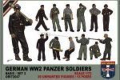 Orion WWII German panzer soldiers, set 2 1:72 (ORI72047)