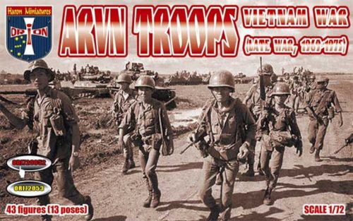 Orion Vietnam War ARVN troops (late war, 1969-1975) 1:72 (ORI72052)