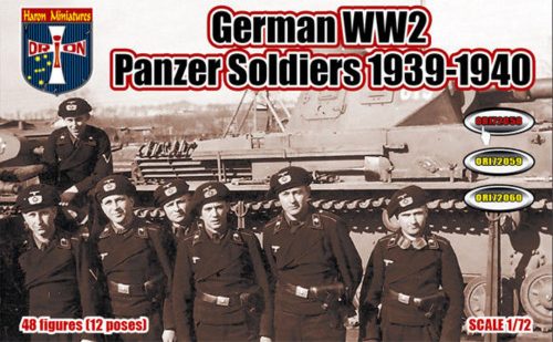 Orion WWII German Panzer Soldiers, 1939-1940 1:72 (ORI72058)