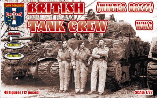 Orion WWII British Tank Crew (Winter Dress) 1:72 (ORI72061)