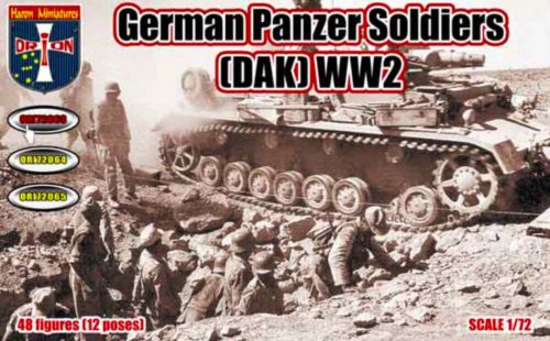 Orion German Panzer Soldiers (DAK) WW2 1:72 (ORI72063)