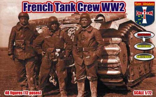 Orion French Tank Crew WW2 1:72 (ORI72064)