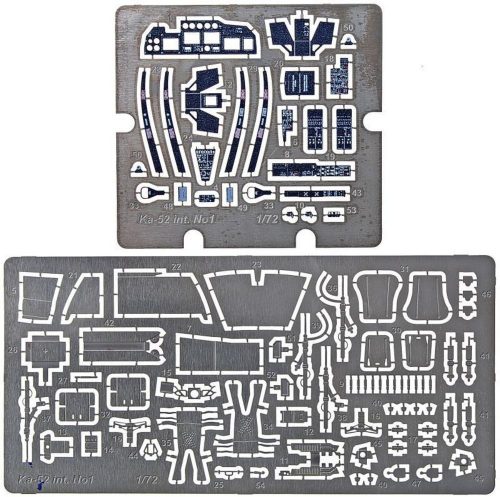 ACE Photo-etched set for Ka-52 interior, for Zvezda kit 1:72 (PE7267)