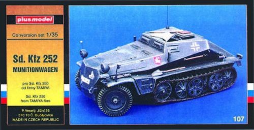 Plus Model Sd.Kfz 252 Munitionswagen für Tamiya Bausatz 1:35 (107)